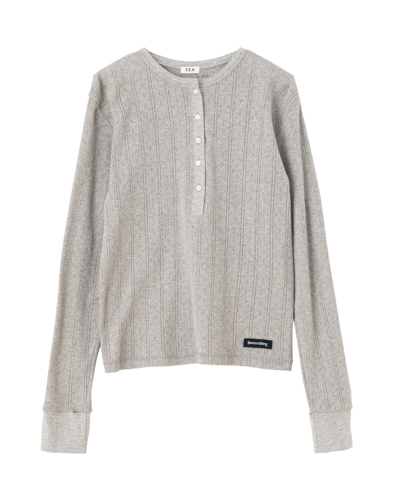 SEA HENLEY NECK L/S TEE