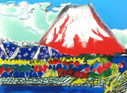 西湖の赤富士 | ｜正光画廊