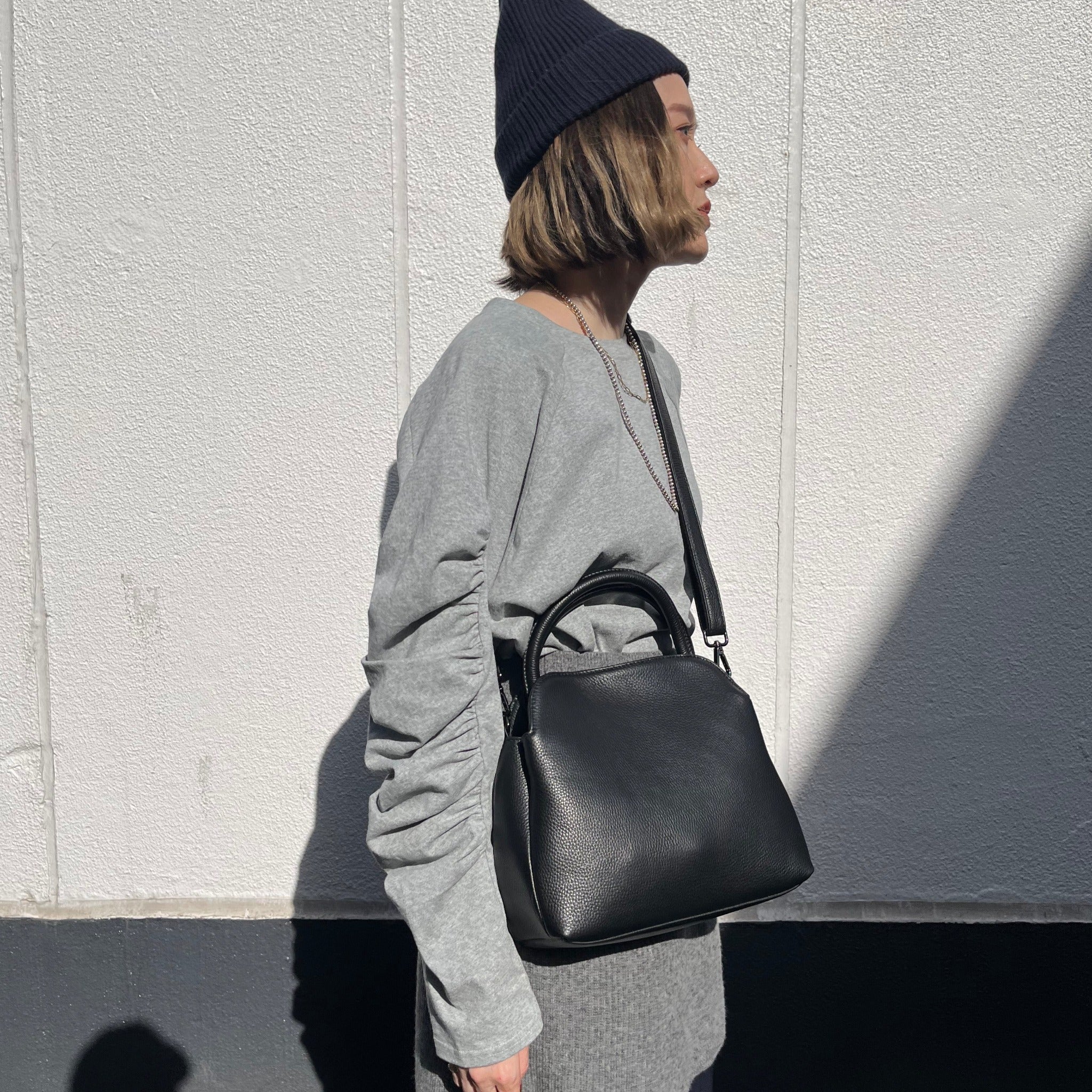 Cube leather bag – seloah