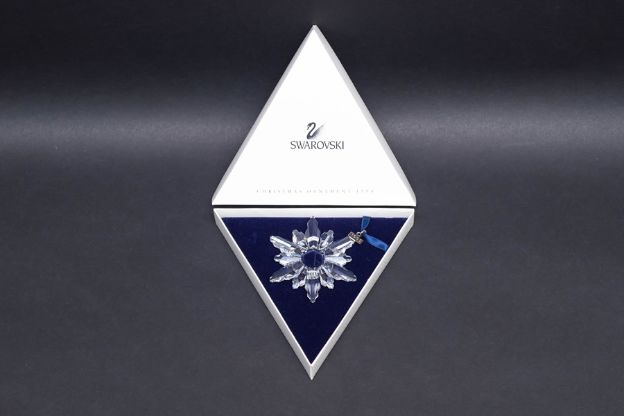 スワロフスキー クリスマスオーナメント スノーフレーク（1998年）を