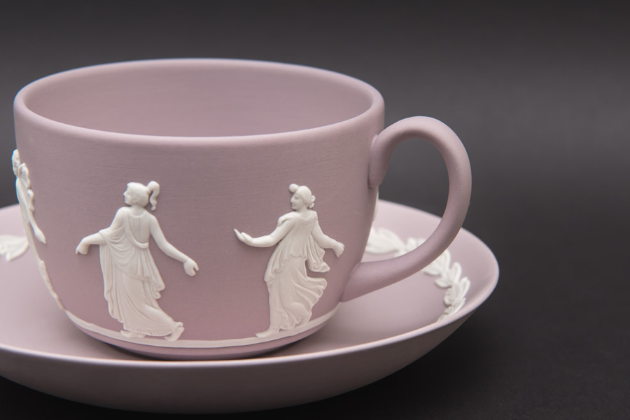 C*y様 ウェッジウッド ライラック 希少色 グリシャンクロック