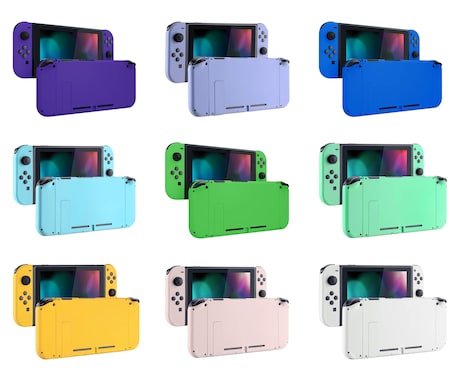 Switch本体等のシェル(外装)交換します Switch本体やコントローラの