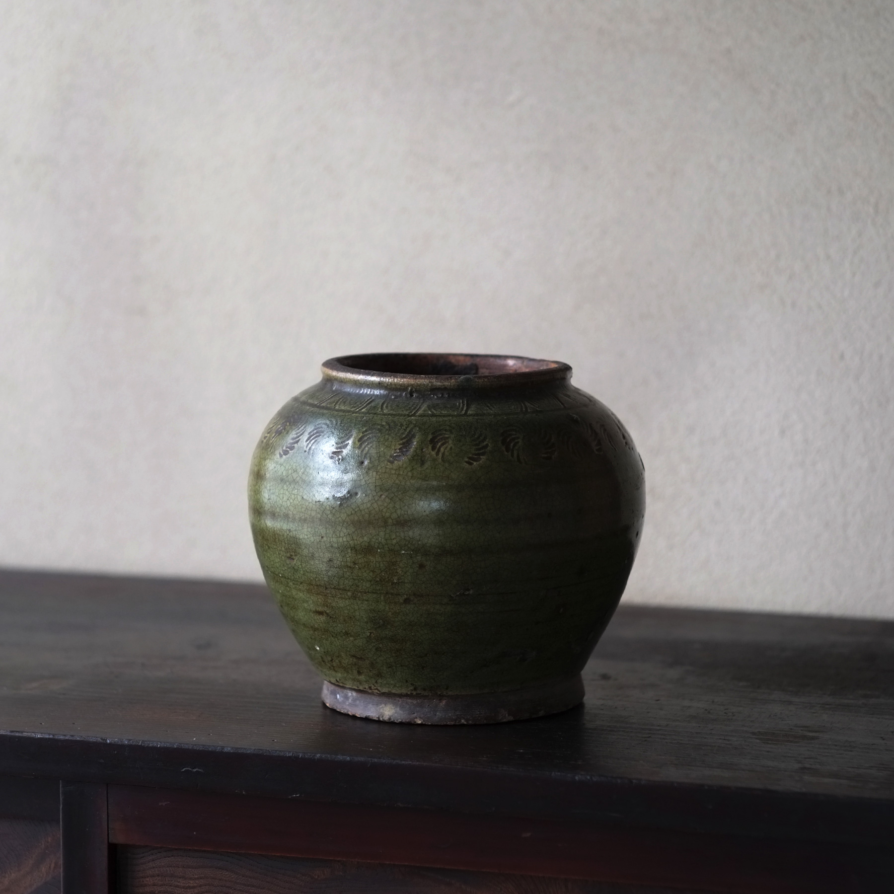 古瀬戸 呂宋 小壺 花器 花瓶 古瀬戸 呂宋 小壺 花器 花瓶