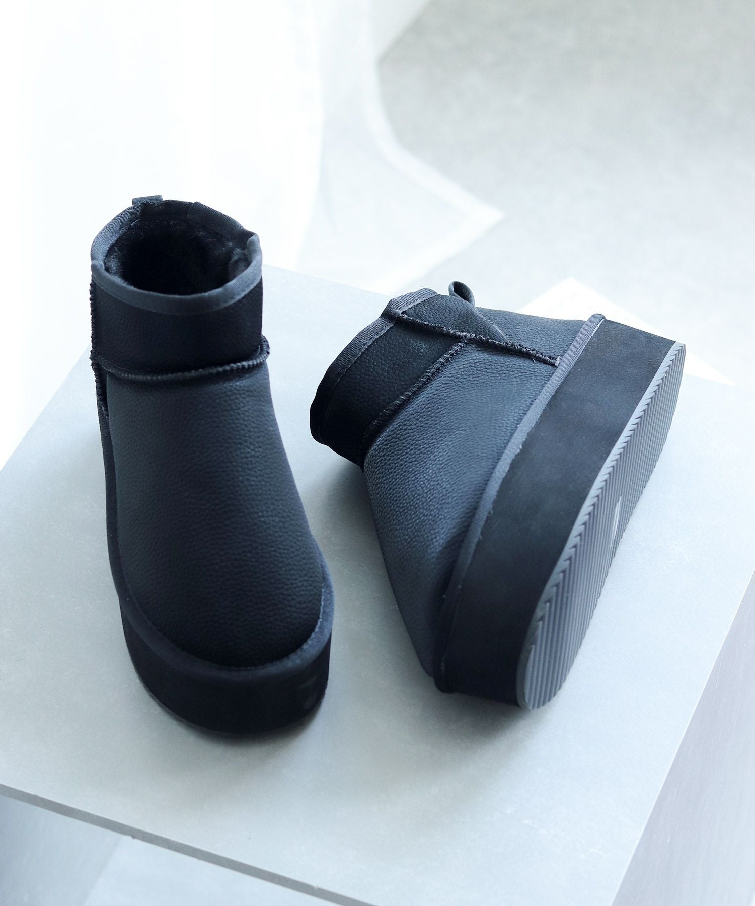 軽量厚底ムートンブーツ△返品交換不可 | SESTO(セスト)|レディース