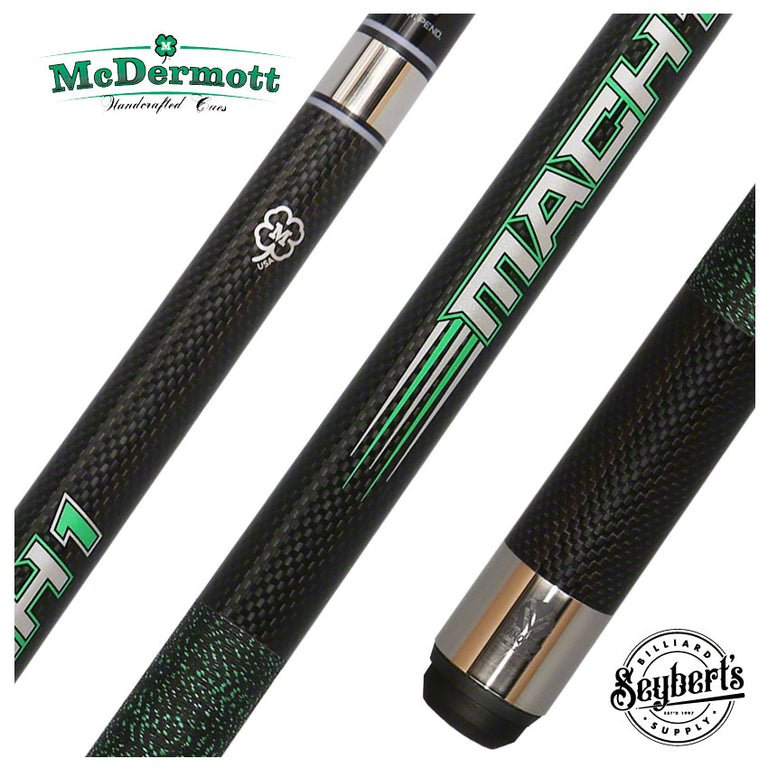 Mcdermott Vanquish Mach 1 Carbon Fiber Break Cue with Linen Wrap
