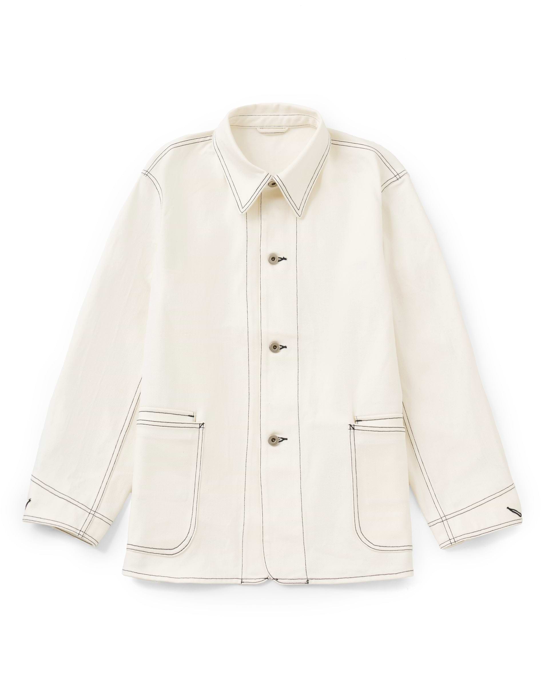 SEEALL】メモリアルカバーオール ホワイト | 日本製 ワーク