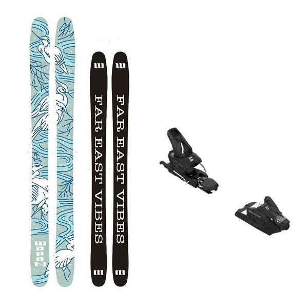 WAPAN スキー 2025 HA (ハ) MATSU + 25 マーカー SQUIRE 11 90mm