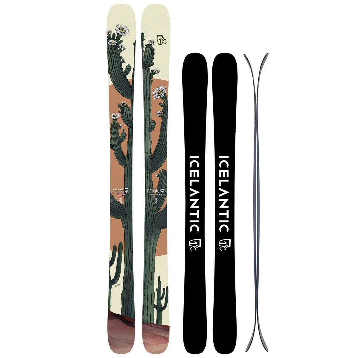 ICELANTIC アイスランティック スキー 2025 MAIDEN 102 スキー板 単品