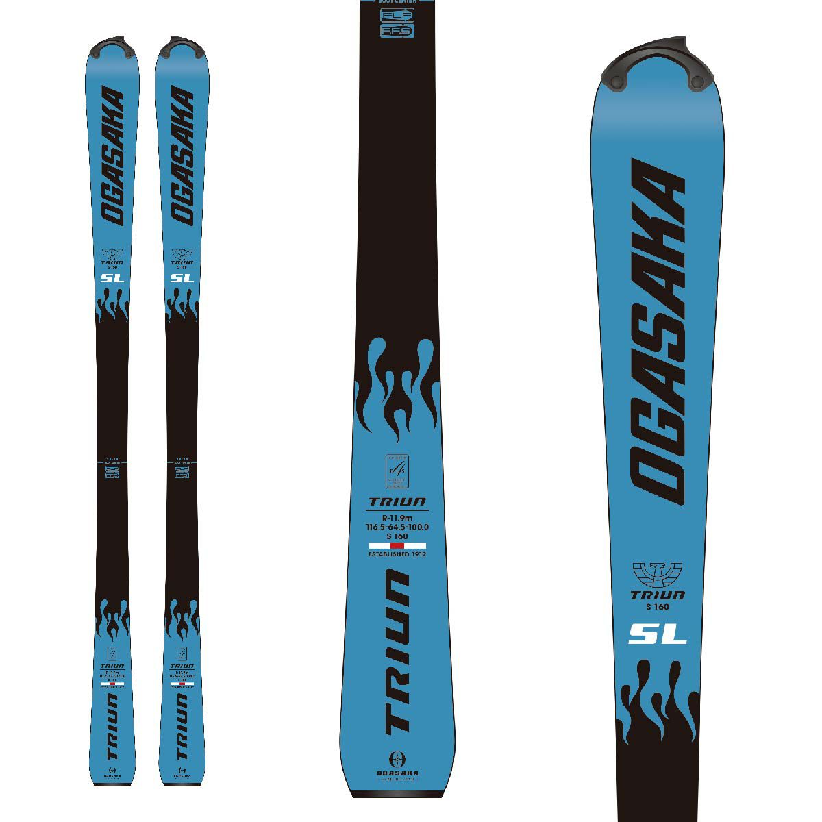 OGASAKA オガサカ スキー板 ＜2024＞ TRIUN 〔トライアン〕S【板のみ