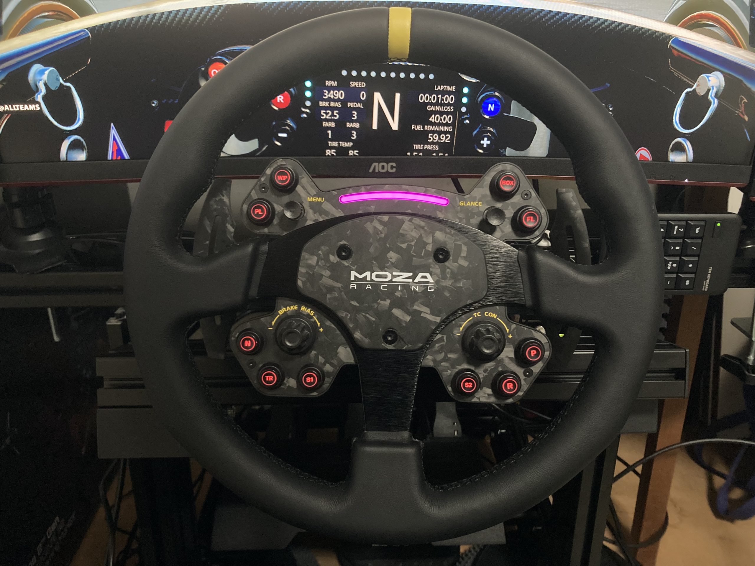 MOZA Racing RS V2ステアリングのレビュー | MASK | ブログ | MASK iRacing