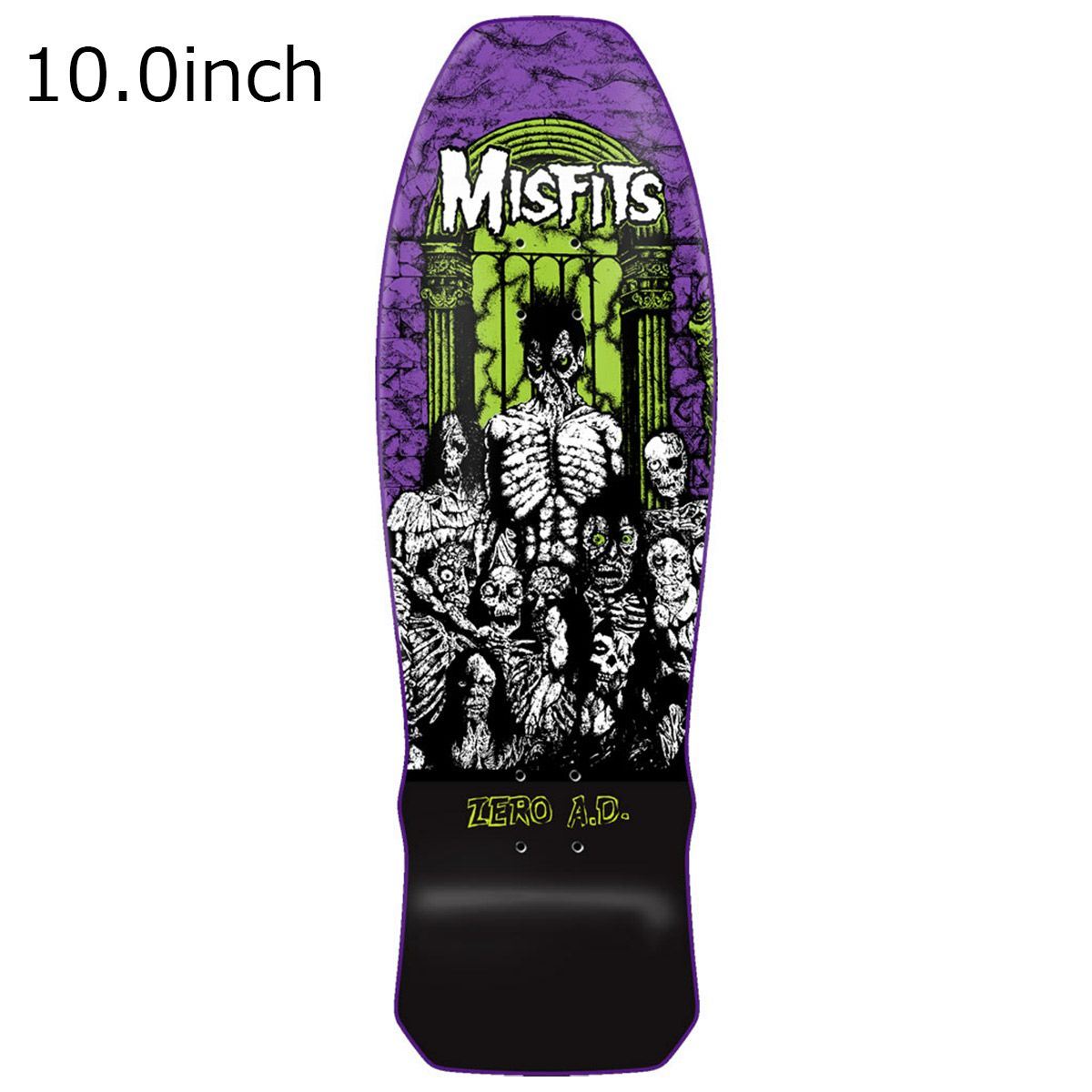 ゼロ ZERO スケボー スケートボード クルーザー デッキ 板 MISFITS