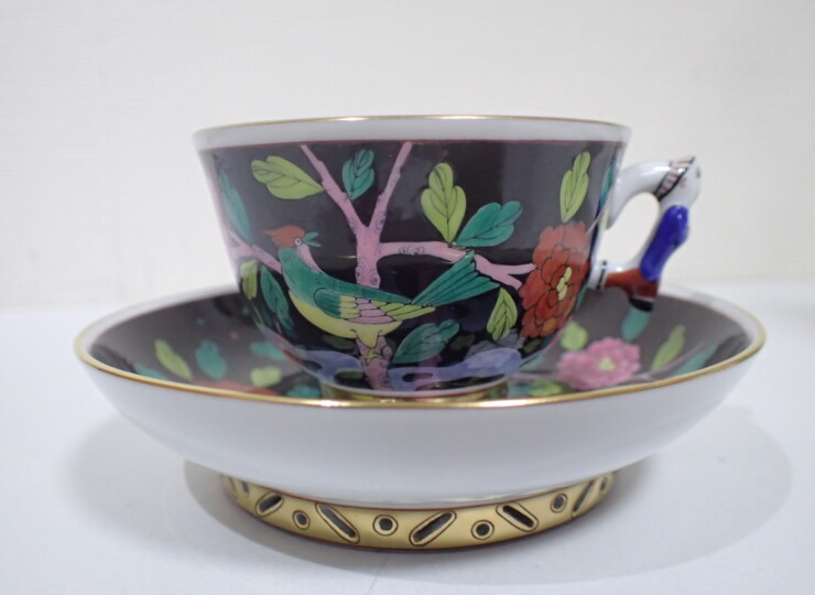 HEREND ヘレンドマカオ（MAC） アッシュトレイ ドルフィンシノワズリ