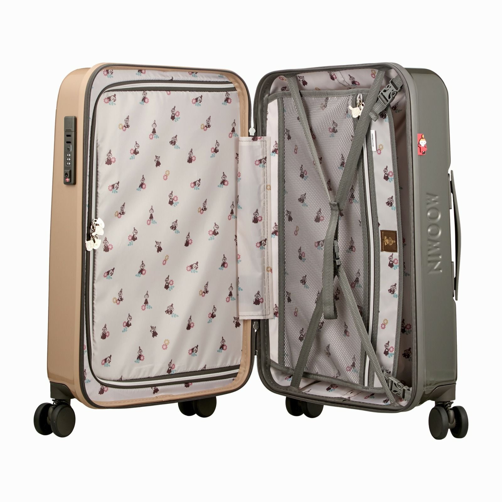 スーツケース ムーミン リトルミイ Mサイズ ジッパータイプ HAP2286-57