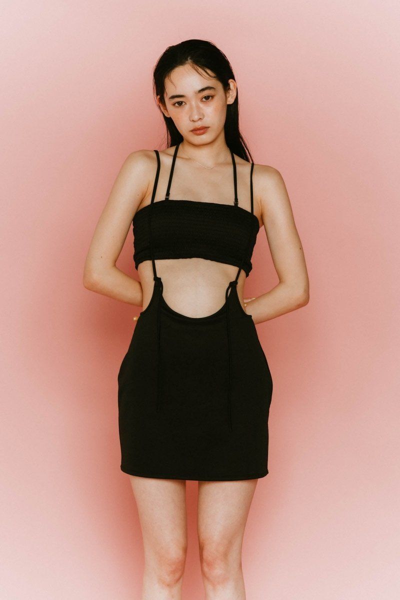 Knuth Marf - suspender swim wear / サスペンダー スイムウェア