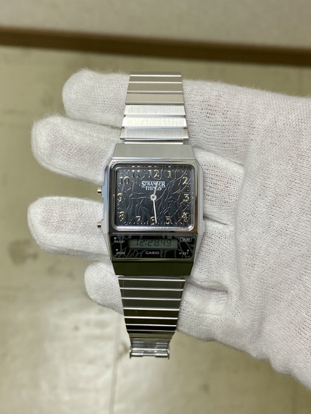 ストレンジャー・シングス【CASIO AQ-800EST-1AJR】スピン・オフ