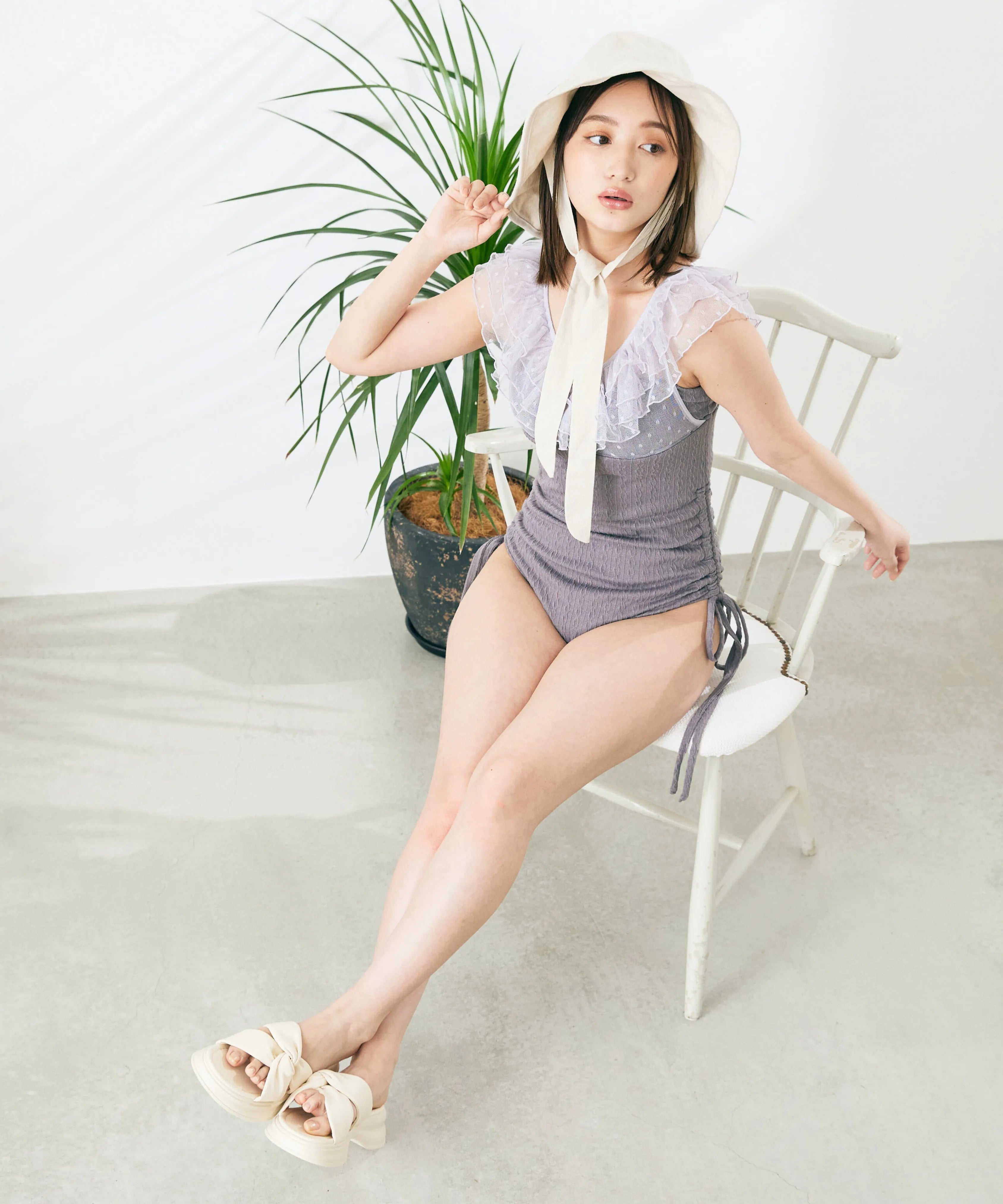 ドットチュールワンピーススイムウェア – shop-celen