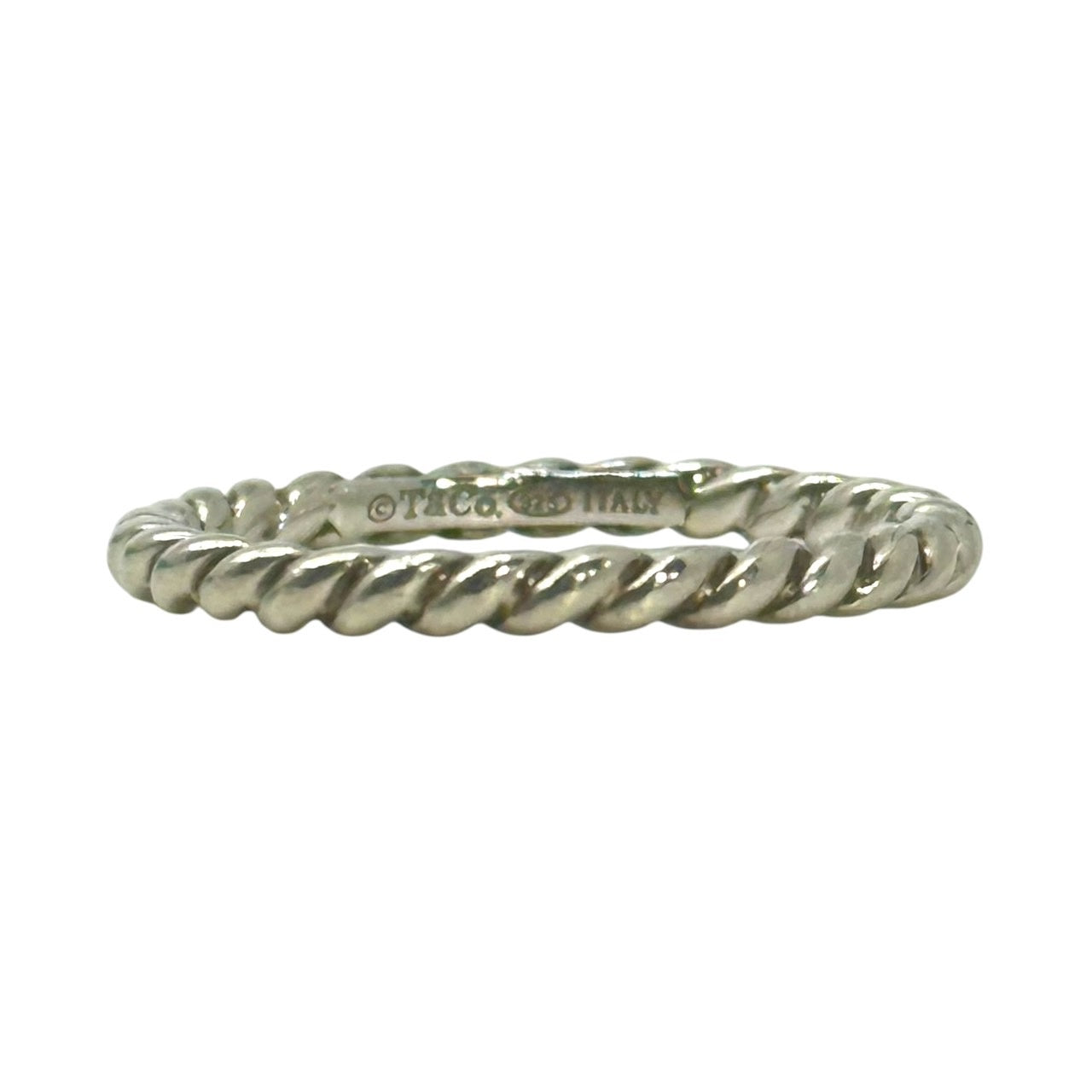 TIFFANY & CO.(ティファニー) Silver Twist Ring シルバー ツイスト