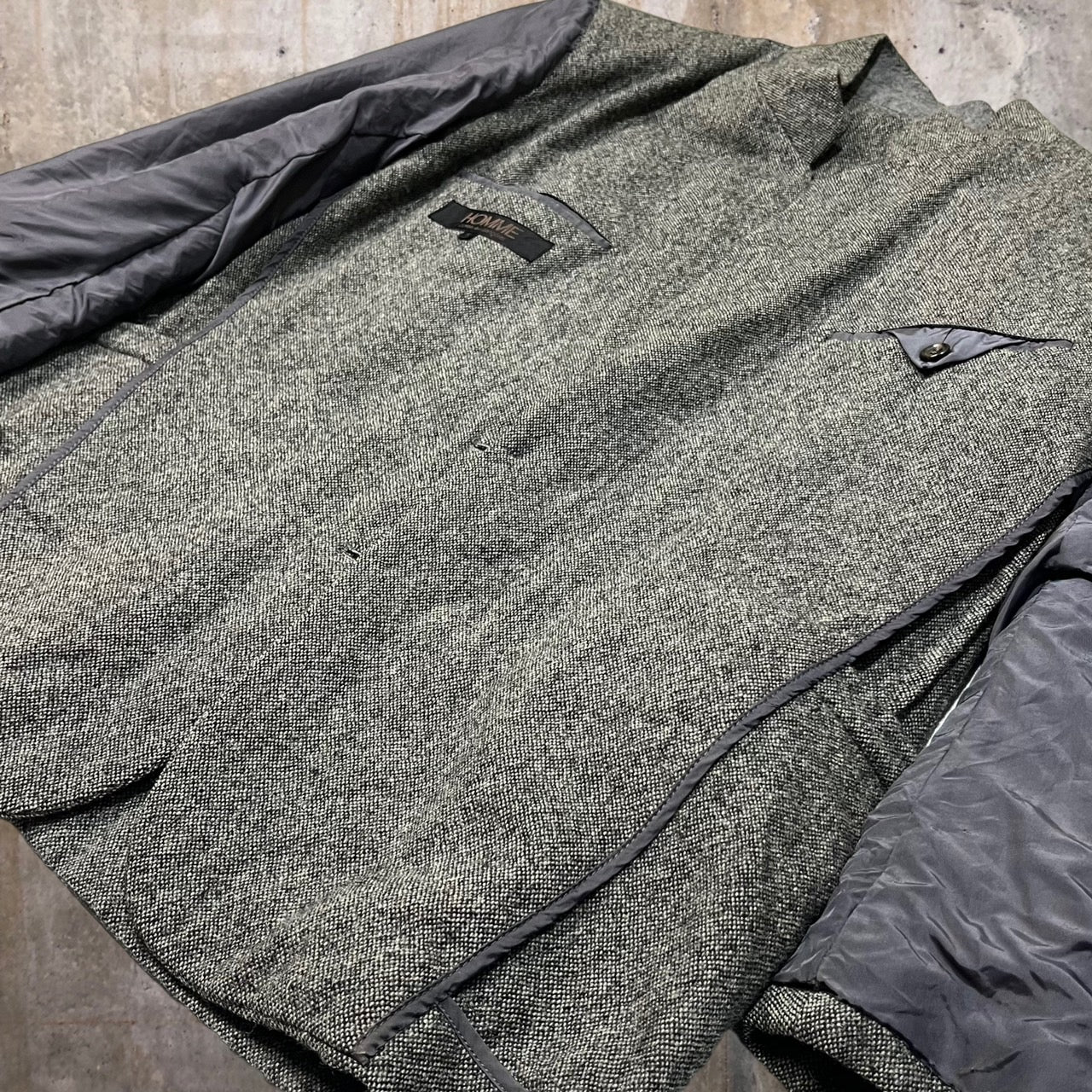 COMME des GARCONS HOMME(コムデギャルソンオム) 80'sウールテーラード