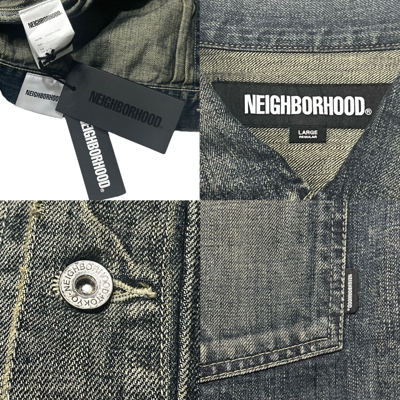 NEIGHBORHOOD(ネイバーフッド) 23AW SAVAGE DENIM TYPE-1 JACKET