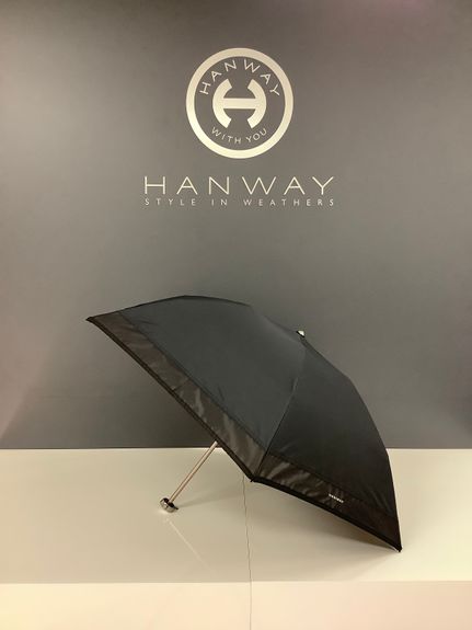 晴雨兼用 折りたたみ日傘】ハンウェイ（HANWAY）See-through