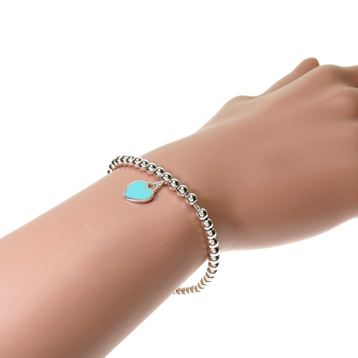 TIFFANY&Co./ティファニー】 ハートタグ ブレスレット ビーズ