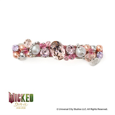 タイムセール！Complex Biz リボン型ヘアバレッタ ピンク コンスピ