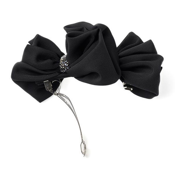 ラフィネリボン バレッタ(ブラック) | バレッタ | COMPLEX BIZ ONLINE