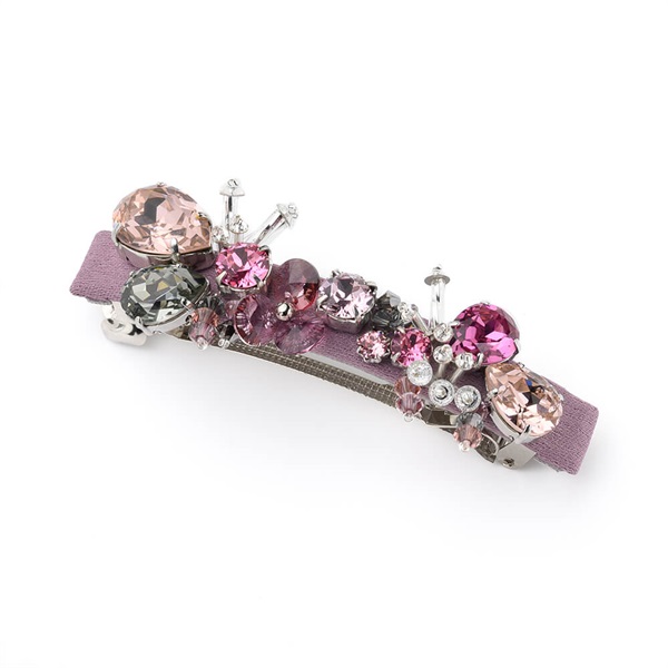 フラワーシンフォニー バレッタ(ピンク) | バレッタ | COMPLEX BIZ