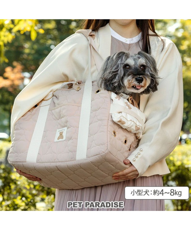 ペットパラダイス くまちゃん あごのせ キャリーバッグ 小型犬 M / PET