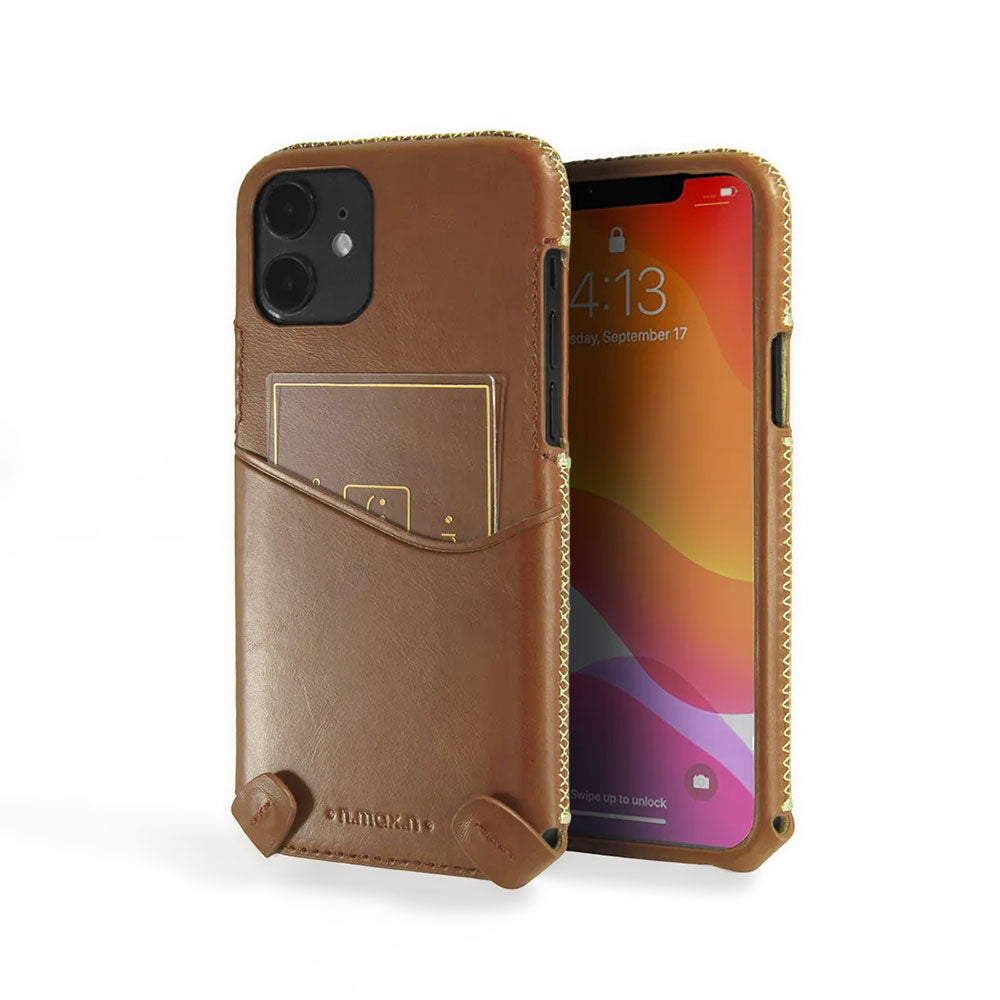 iPhone 12 mini / 12 Pro Max 本革製 クラシックレザーケース | N.MAX