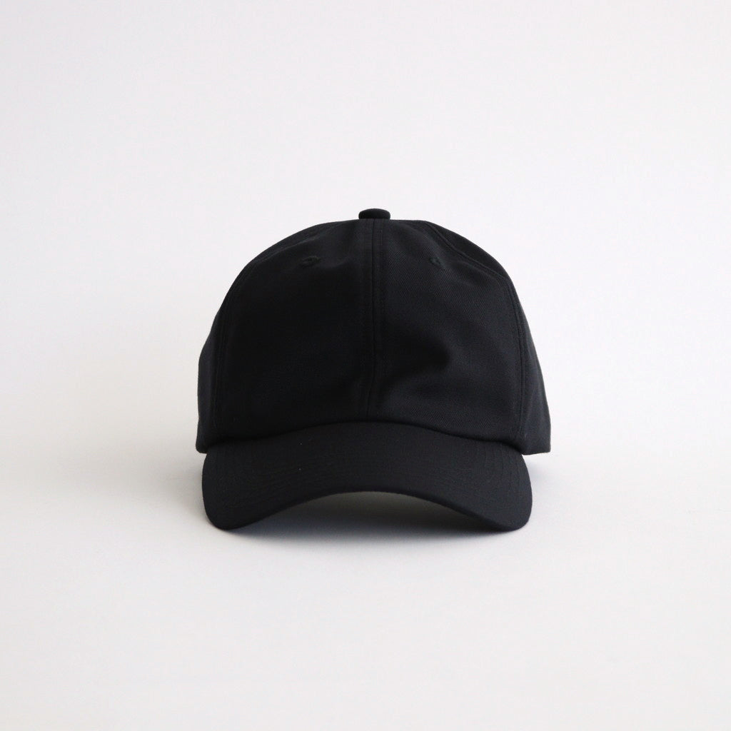 KIJIMA TAKAYUKI WOOL TROPICAL CAP #BLACK [16842 76108] – Diffusion