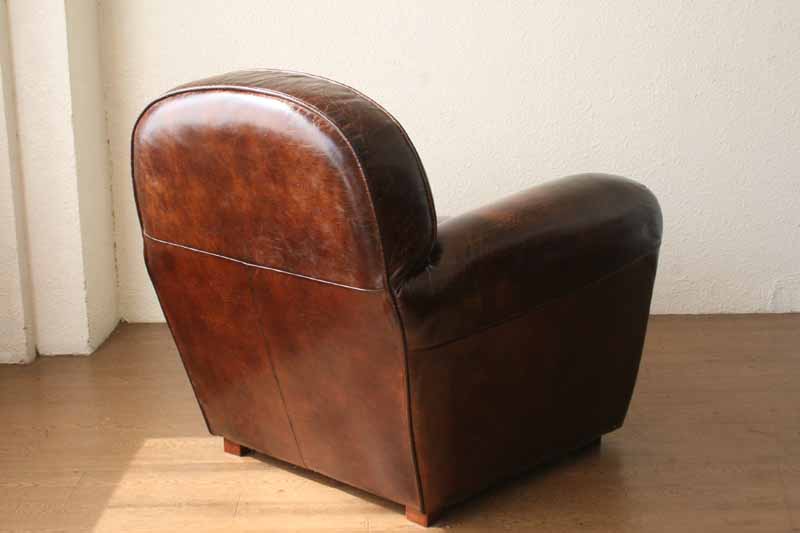 Halo ヴィンテージレザー クラブチェア｜アンティーク家具・照明の専門