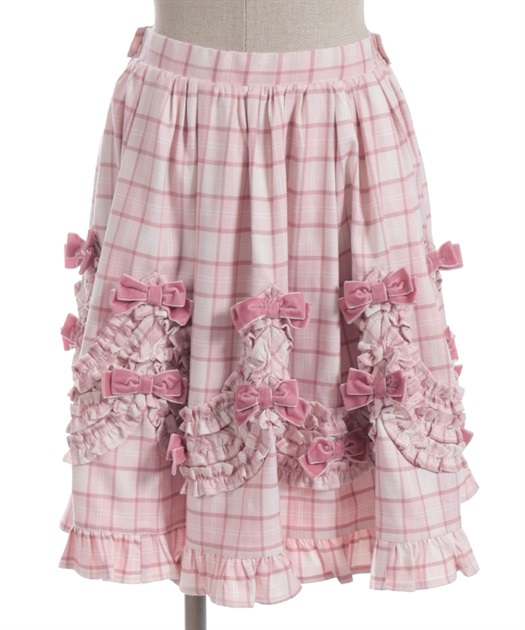 タータンチェックスカート | Chalmiere | axes femme onlineshop