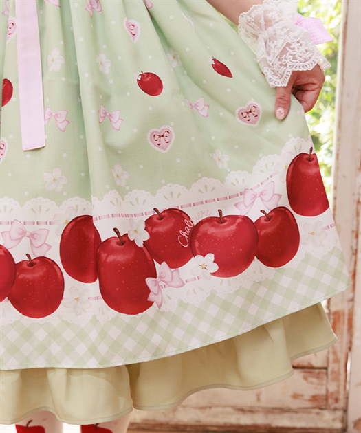 スウィーティアップルジャンパースカート | Chalmiere | axes femme