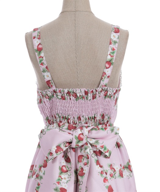 ベイクドベリーロング丈ジャンパースカート【三次予約】 | Chalmiere