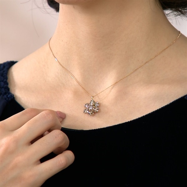 18金 5ct パッションセッティング ダイヤペンダント | BS日テレSHOP