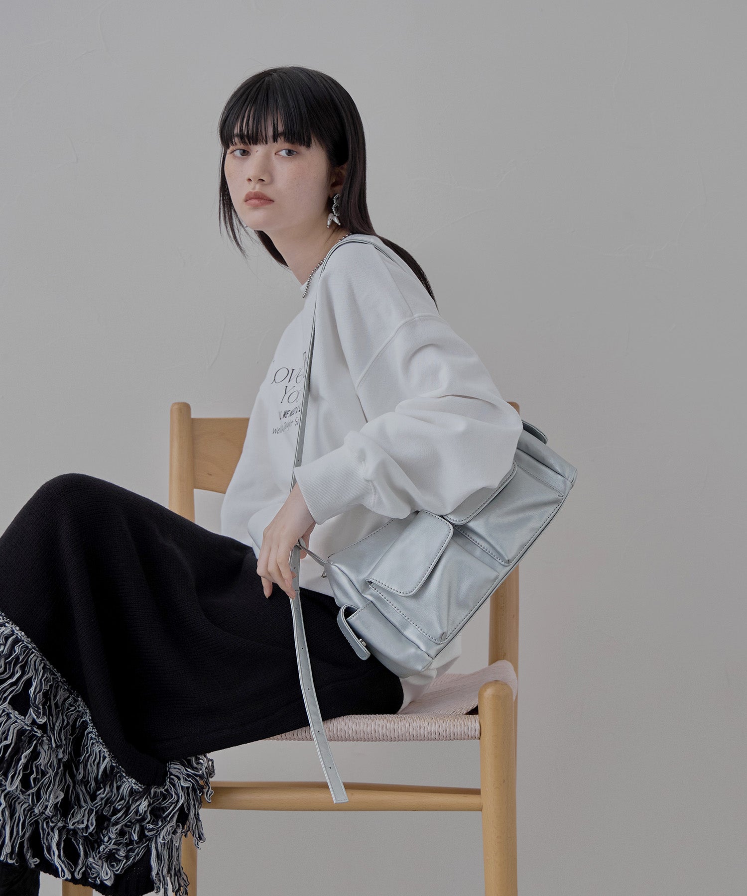 アウトポケットワンハンドルショルダーバッグ｜ショルダーバッグ - etoll.