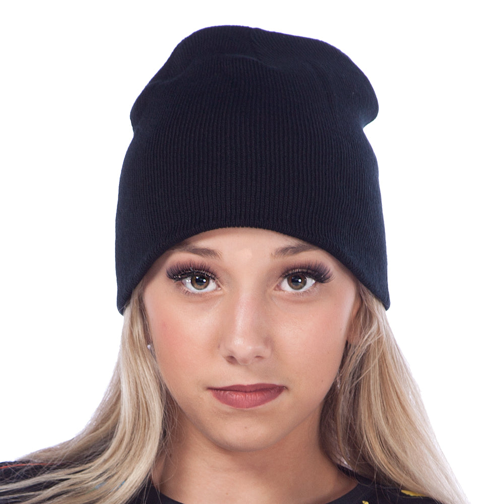 8 Inch Knit Beanie: SP08C - Just For Kix