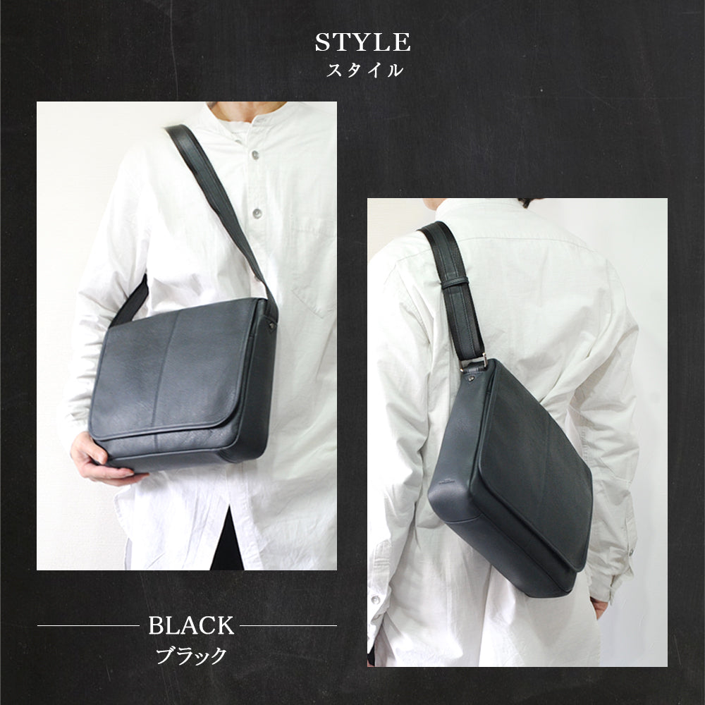 JOYA｜J4721 本革 フラップショルダーバッグ 肩掛け 斜め掛け PC 大