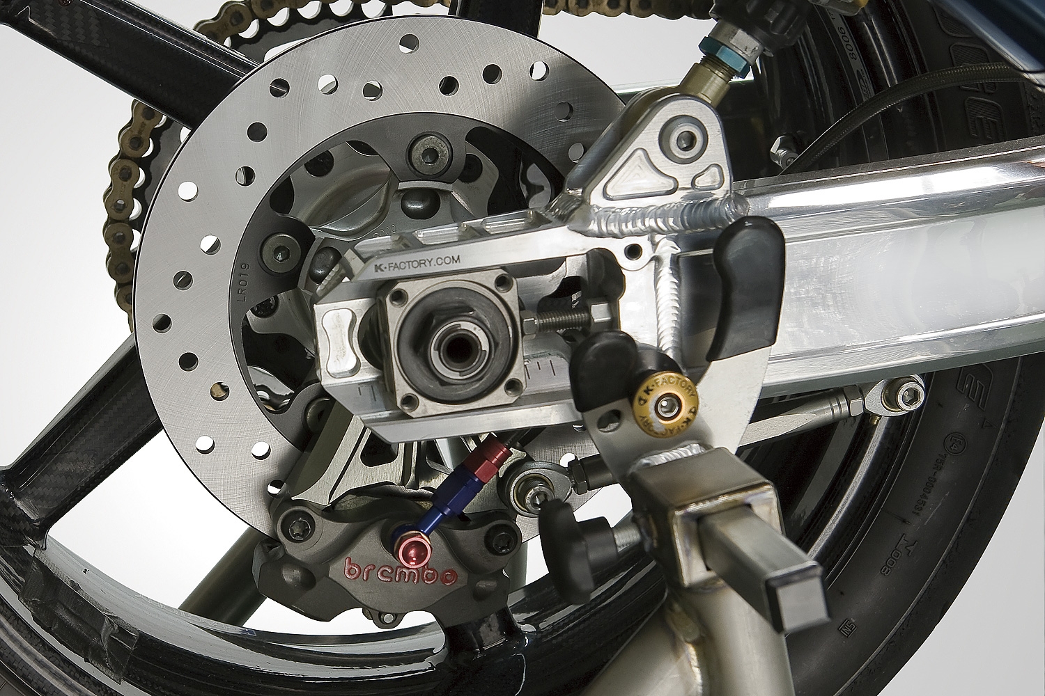 K-FACTORY ONLINE SHOP / ブレンボキャリパー用リヤキャリパーサポート
