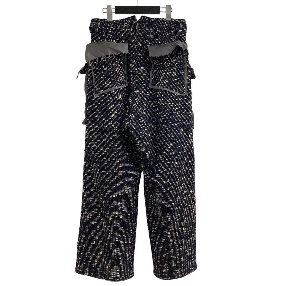 sulvam(サルバム) ファンシーツイードワイドパンツ ST-P01-111