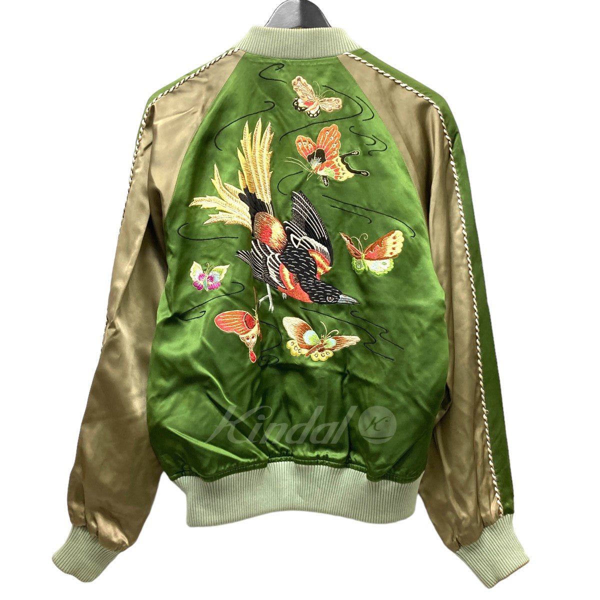 GUCCI(グッチ) 2003SS トムフォード期 鳥蝶花刺しゅうスカジャン