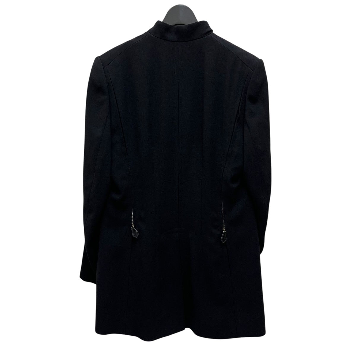 HERMES(エルメス) マオカラーテーラードジャケット ブラック サイズ 40