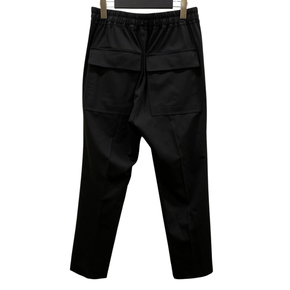 RICK OWENS(リックオウエンス) DRAWSTRING SLIM LONG WOOL PANTSドロー