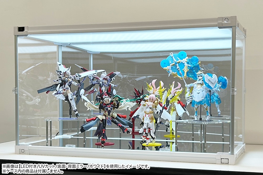 J-STAGE ワイド レギュラータイプ【LED付き/UVカット/底面・背面ミラー