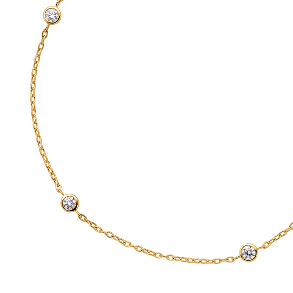 K18イエローゴールド ダイヤモンド ブレスレット | 高品質 金・プラチナ