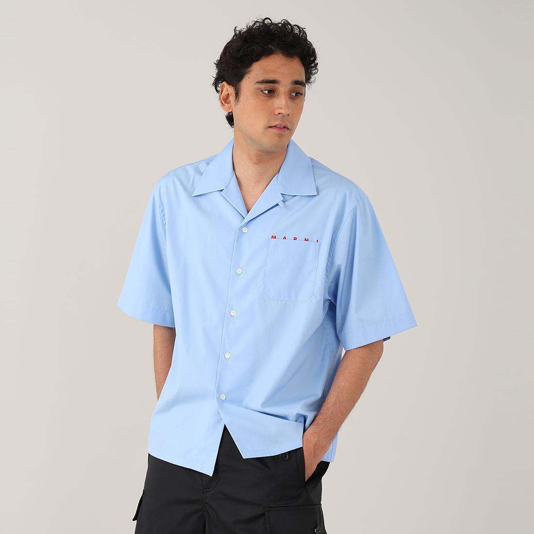 マルニ】オーガニックポプリン製ボウリングシャツ – GQ SHOP