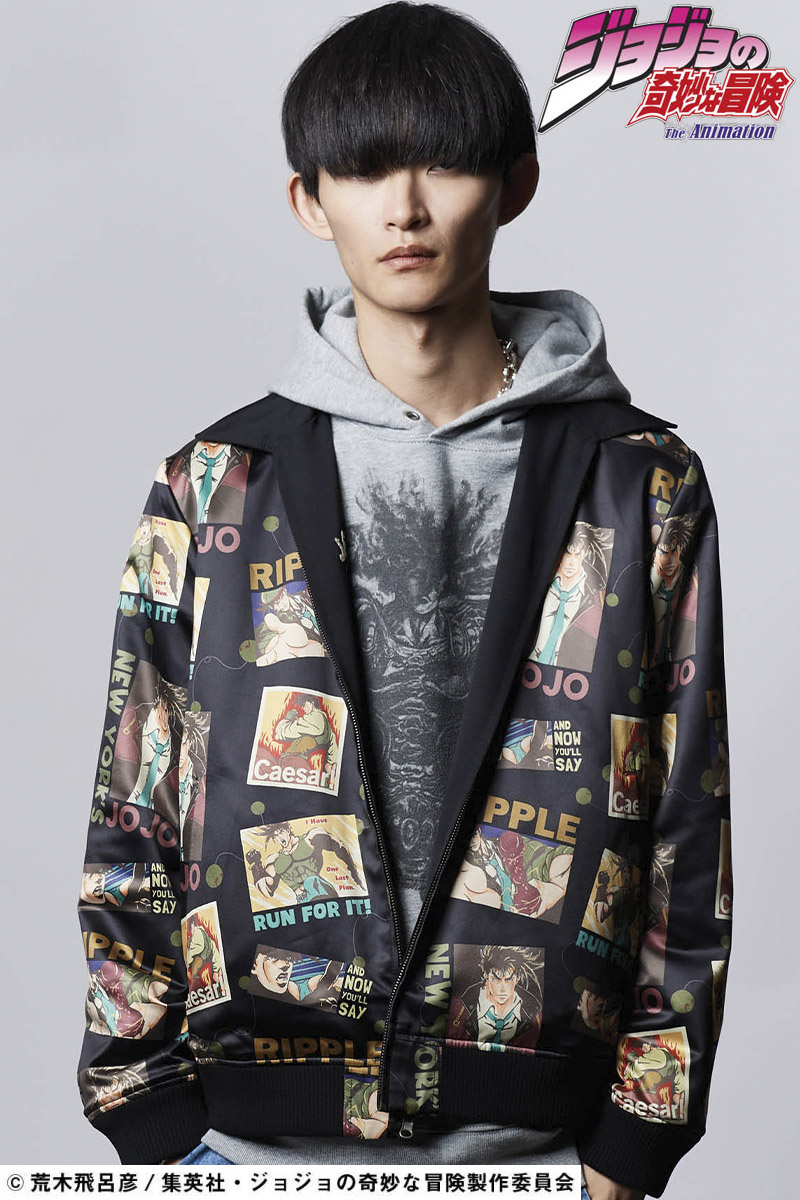 予約商品】ジョジョの奇妙な冒険xglamb(グラム) Joseph Joestar Jacket