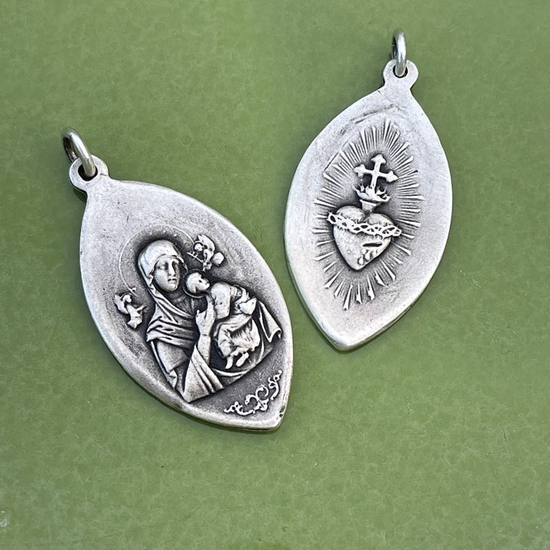 Our Lady of the Sacred Heart Charm | HEIDIJHALE