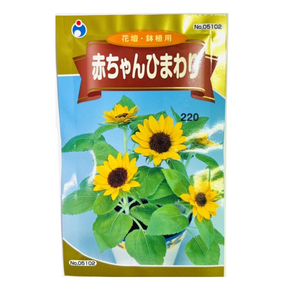 花壇・鉢植用 「赤ちゃんひまわり」 種子シリーズ